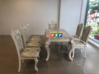 Bộ bàn ăn cổ điển - Nội Thất Cường Sofa - Công Ty TNHH Nội Thất Cường Sofa